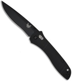 Benchmade McHenry & Williams 710BKD2 Knife Axis Lock (3.9" Black Plain)