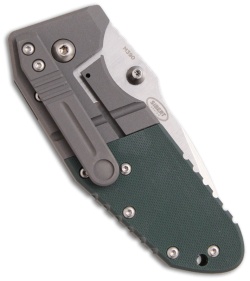 Benchmade 755 MPR Sibert Knife Titanium Framelock Folder (2.9" Stonewash Plain)