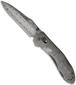 Benchmade Gold Class Kulgera 930-92 Knife Osborne Damascus Handle & Blade *Used