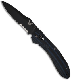 Benchmade 930SBK Kulgera Axis Lock Folding Knife (3.6" Black Serr)
