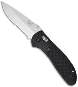 Benchmade Griptilian Manual Knife 551S (3.45" Satin Serr)