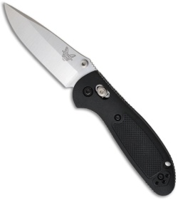 Benchmade Mini Griptilian Knife 556 (2.91" Satin Plain)