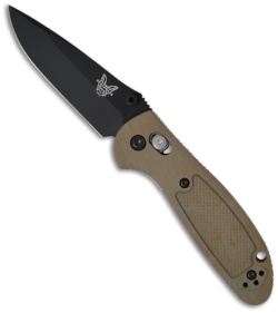 Benchmade Mini Griptilian Knife 556BKSN (2.91" Black Plain)