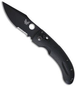 Benchmade Mini Onslaught Knife Axis Lock 746SBK (3.45" Black Serr)