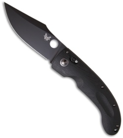 Benchmade Onslaught Folding Knife 741BK (4.28" Black Plain)