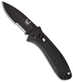 Benchmade Mini Presidio Ultra Knife 527SBK (2.97" Black Serr)