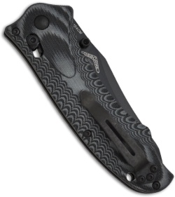 Benchmade 950SBK Rift Osborne Folding Knife (3.67" Black Serr)