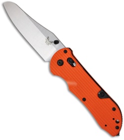 Benchmade 915-ORG Triage Rescue Knife Hook Axis Orange G10 (3.5" Satin Plain)