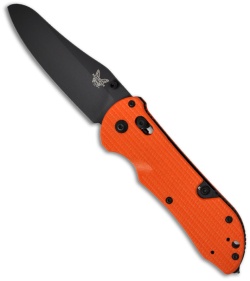 Benchmade 915BK-ORG Triage Rescue Knife Hook Axis Orange G10 (3.5" Black Plain)