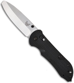 Benchmade 916 Triage Rescue Knife Hook Opposing Bevel (3.5" Satin Plain)