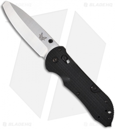 Benchmade 916 Triage Rescue Knife Hook Opposing Bevel (3.5" Satin Plain)