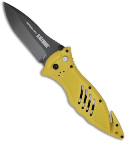 BlackHawk! CQD Mark I Type E Spear Point Yellow Knife (3.75" Plain) 15M100YL