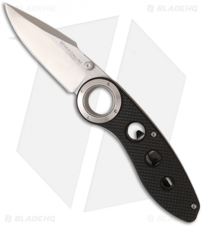 Boker Magnum Ring-O Folding Knife (3" Satin Plain) 01LL325