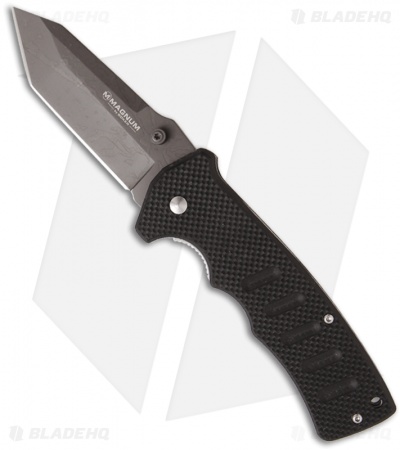 Boker Magnum Detonation II Tanto Folding Knife (3.375" Gray Plain) 01MB977