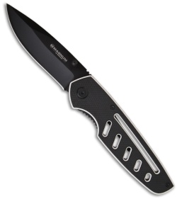 Boker Magnum Darklight Folding Knife (3.625" Black Plain) 01RY102