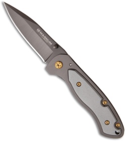 Boker Magnum My Precious Folding Knife (2.75" Gray Plain) 01SC616