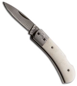 Boker Magnum Damascus Bone II Folding Knife (2.24" Damascus Plain) 01MB819DAM