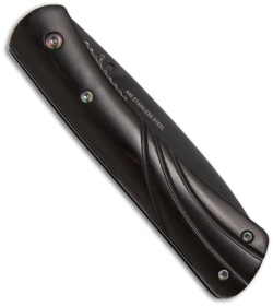 Boker Magnum Arcs I Folding Knife (3.125" Black Plain) 01RY917