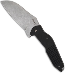 Boker S2 Knife Sniper Bladeworks Folder (4" Stonewash Plain) 01BO160