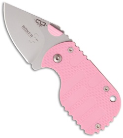 Boker Plus Chad Los Banos Subcom 42 Pink Folding Knife (1.875" Plain) 01BO593