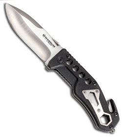 Boker Magnum Mechanic Folding Knife (3.54" Satin Plain) 01SC171