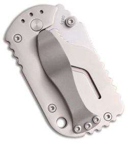 Boker Plus CLB Subcom Titanium Knife Folder (1.88" Satin Plain) 01BO582
