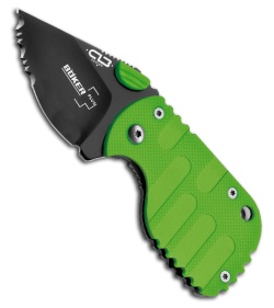Boker Plus Subcom Zombie Folding Knife (1.89" Black Serr) 01BO594
