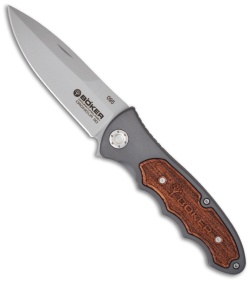 Boker Turbine Forty-Two Knife Cronidur 30 Steel (3.875" Bead Blast Plain) 110129