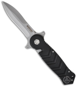 Boker EFD Escrima Folding Dagger Knife (4" Bead Blast Plain) 112200