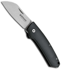 Boker Cox Slim Anso Folding Knife (2.64" Satin Plain) 111618