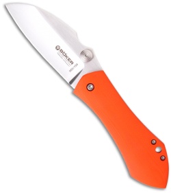 Boker Special Run Anso 67 Folder Knife (3.38" Satin Plain) 110619