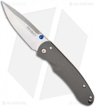 Bradley Cutlery Alias II Titanium Folding Knife S30V (2.95" Plain) 17650