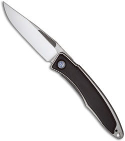 Chris Reeve Mnandi Ebony Inserts Folding Knife (2.75" Satin Plain)