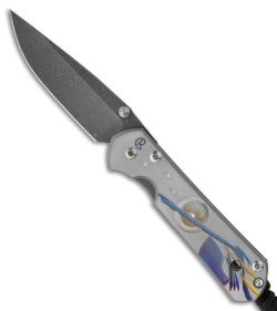 Chris Reeve Small Sebenza 21 Knife Unique Graphic (Ladder Damascus) March 2013