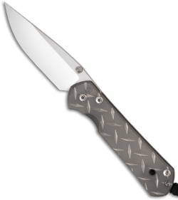 Chris Reeve Large Sebenza 21 Knife w/ CGG Diamond Plate (3.625" Plain)