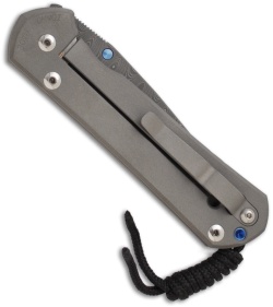 Chris Reeve Large Sebenza 21 Knife w/ Raindrop Damascus