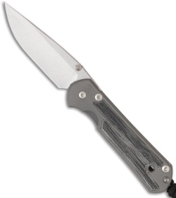 Chris Reeve Small Sebenza 21 Knife w/ Micarta Inlays (2.94" Plain)