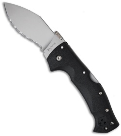 Cold Steel Rajah III Folding Knife (3.5" Bead Blast Serr) 62KGMS
