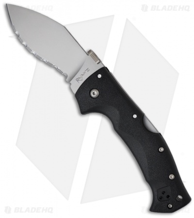 Cold Steel Rajah III Folding Knife (3.5" Bead Blast Serr) 62KGMS