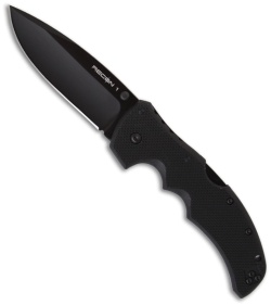 Cold Steel Recon 1 Spear Point Folding Knife (4" Black Plain) 27TLS