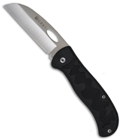 CRKT Edgie Folding Knife - Self Sharpening (Satin PLN) 6442