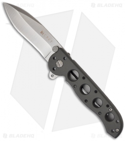 CRKT Carson M21-02 Aluminum Folding Knife (3" Satin Plain)