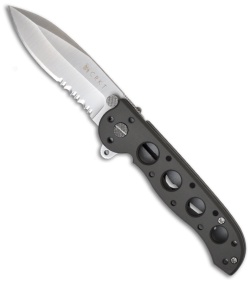 CRKT Carson M21-12 Aluminum Folding Knife (3" Satin Serr)