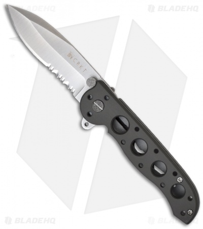 CRKT Carson M21-12 Aluminum Folding Knife (3" Satin Serr)