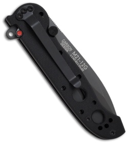 CRKT Carson M21-12G Black G-10 Folding Knife (3" Gray Serr)