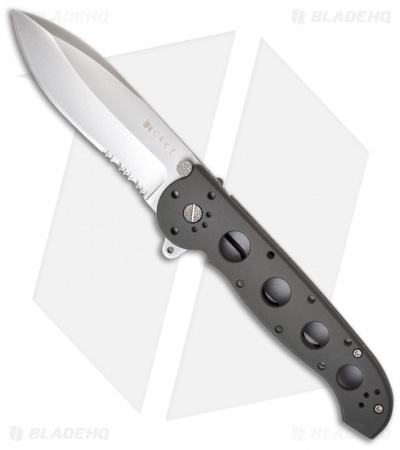 CRKT Carson M21-14 Aluminum Folding Knife (3.875" Satin Serr)