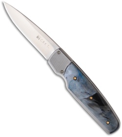 CRKT Krommer Fulcrum Folding Knife (Satin PLN) 7403