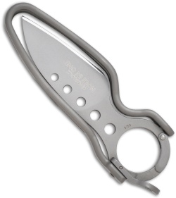CRKT Hitchcock Hole-In-One Folding Knife (2.5" Bead Blast Plain) 5150