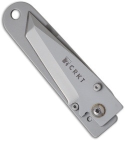 CRKT Ed Halligan K.I.S.S. in the Dark Tanto Knife (2.25" Black Plain) 5500K