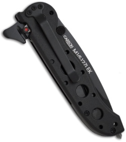 CRKT Carson M16-12ZLEK Zytel Folding Tanto Knife (3" Black Serr)